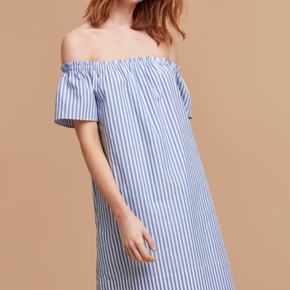 Aritzia Wilfred Lunette Dress (Striped) - Picture 4 of 7